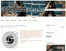 Tablet Screenshot of mrconfuse.com